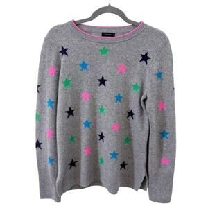 Halogen Star 100% Cashmere Sweater Gray Size Small